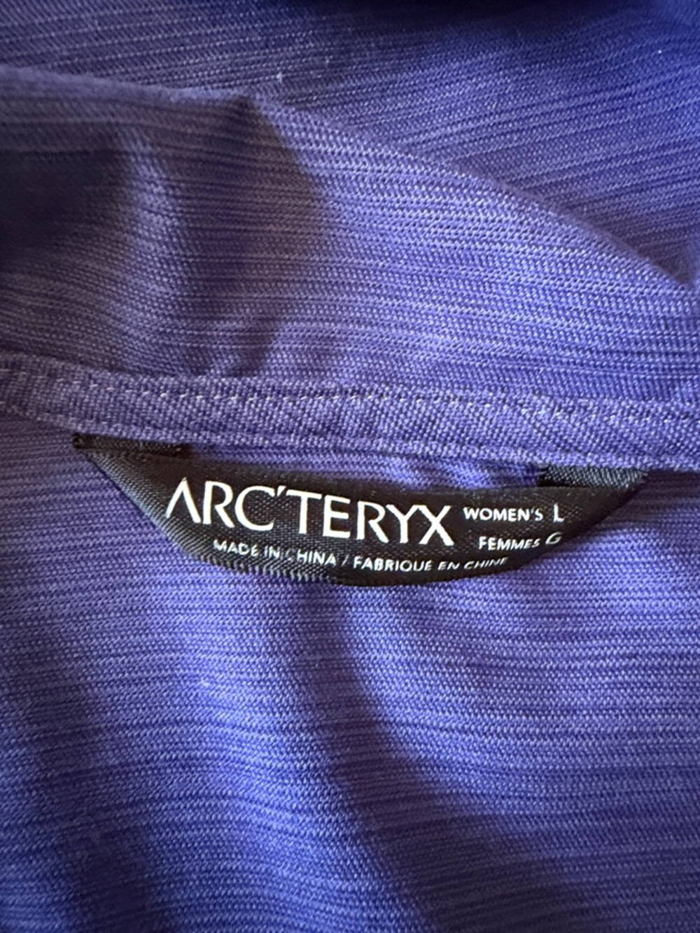 Arc'teryx Women's Cobalt Blue Hooded Windbreaker Jacket - Picture 2 of 8